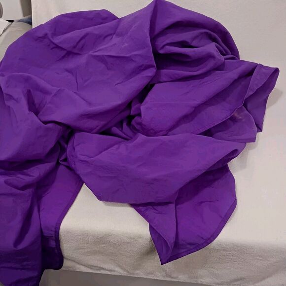 Salon Hair Cutting Cape Sz XL PURPLE CLOTH Water Repels Professional Hair Color - Picture 2 of 7